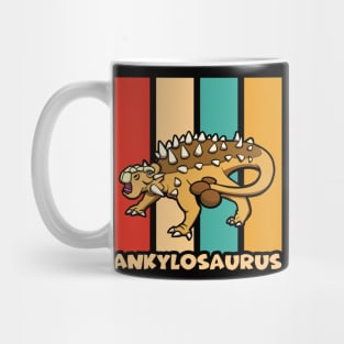 Ankylosaurus Vintage Dinosaur Mug